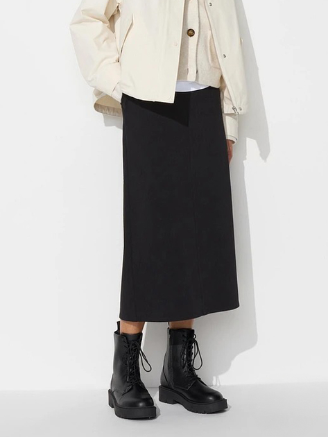 Спідниця джинсова міді пряма жіноча Uniqlo 769862877 M Чорна від Rozetka на платформі USKIDKA Акція на Спідниця джинсова міді пряма жіноча Uniqlo 769862877 M Чорна від Rozetka