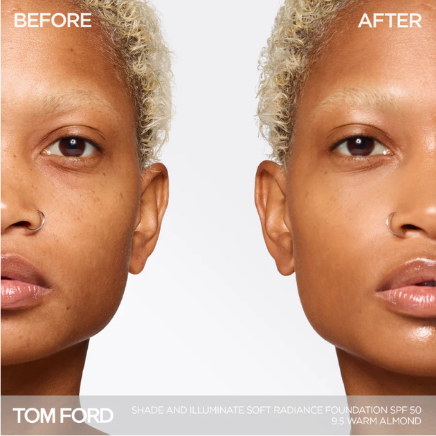 Podkład do twarzy Tom Ford Shade And Illuminate SPF50 9.5 Warm Almond 30 ml (888066089111) - obraz 5