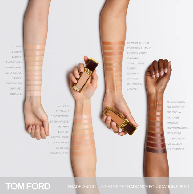 Podkład do twarzy Tom Ford Shade And Illuminate SPF15 9.7 Cool Dusk 30 ml (888066096966) - obraz 3