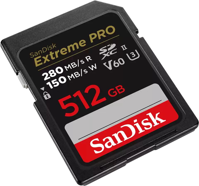 Карта памяти SanDisk Extreme Pro SDXC 512GB V60 UHS-II (0619659202156) - изображение 2