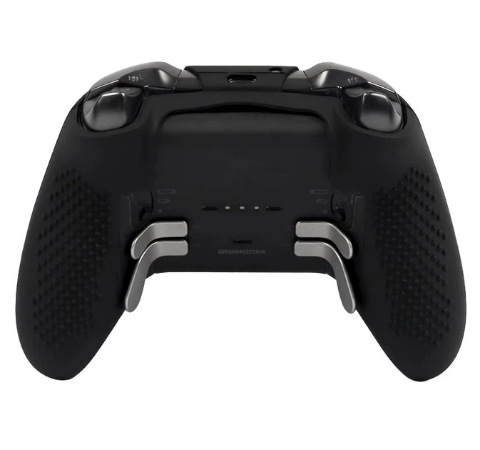 Якісний захисний силіконовий чохол Red Lightning для геймпаду Xbox Elite Series 2 + накладки на стіки - Фото 2 Якісний захисний силіконовий чохол Red Lightning для геймпаду Xbox Elite Series 2 + накладки на стіки - зображення 2