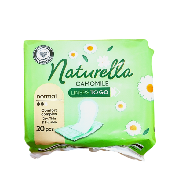 Щоденні гігієнiчi прокладки NATURELLA Camomile Нормал Single 20 шт. індивід. упак. 0561 - Фото 1 Щоденні гігієнiчi прокладки NATURELLA Camomile Нормал Single 20 шт. індивід. упак. 0561 - изображение 1