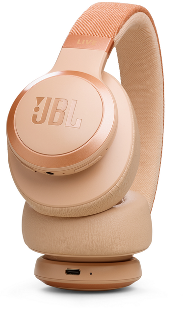 Słuchawki JBL Live 770NC Sandstone (JBL-LIVE770-SNDSTN) - obraz 6