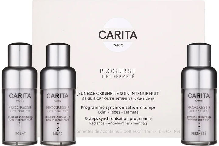 Набір для догляду за обличчям Carita Progressif Lift Fermete Сироватка 3х15 мл (353963735820) - зображення 4