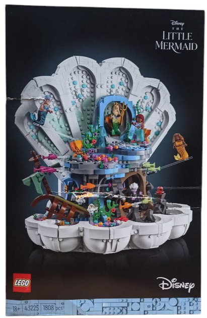 Zestaw klockow LEGO Disney Krolewska muszla Malej Syrenki 1808 elementow (43225) (955555907897944) - Outlet - obraz 6