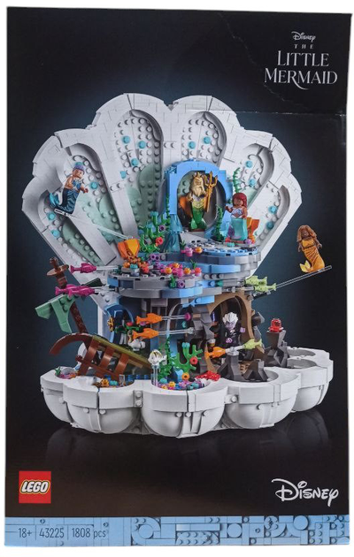 Конструктор LEGO Disney The Little Mermaid Royal Clamshell 1808 деталей (43225) (955555908268483) - Уцінка - зображення 2