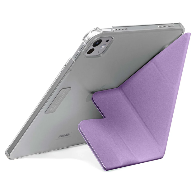 Чехол-книжка Laut Huex Folio with Pencil Slot for iPad Air 13" (2024), Purple (L_IPA24L_HF_PU) - изображение 4