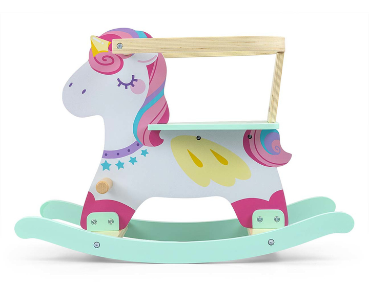 Деревянная лошадка-качалка Milly Mally Lucky 12 Unicorn (mm-5598) - изображение 2