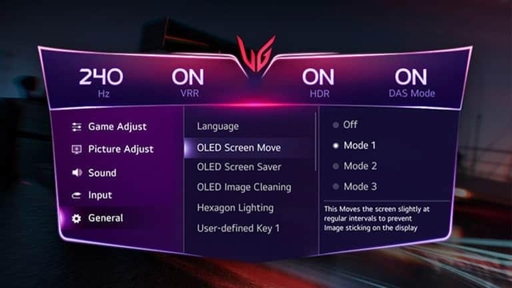 Монитор геймерский 34" 240Hz LG UltraGear 34GS95QE-B OLED безрамочный изогнутый - изображение 8