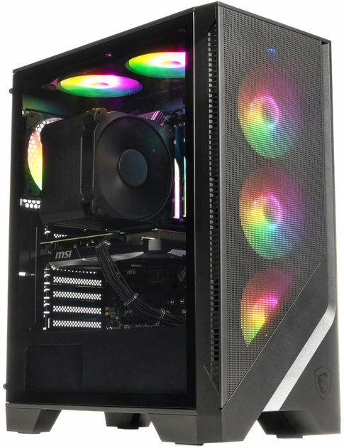 Игровой Компьютер MSI - Ryzen 7 9800X3D / Radeon RX 7700 XT 12ГБ / 32ГБ ...