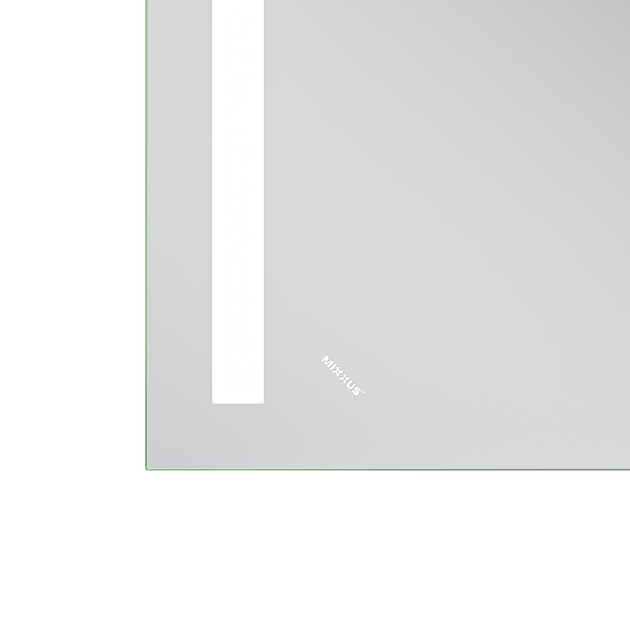 Дзеркало Mixxus Premium LINES MR17-120x60-REVERSE (LED Touch, Anti-fog, димер) (MP6626) - зображення 2