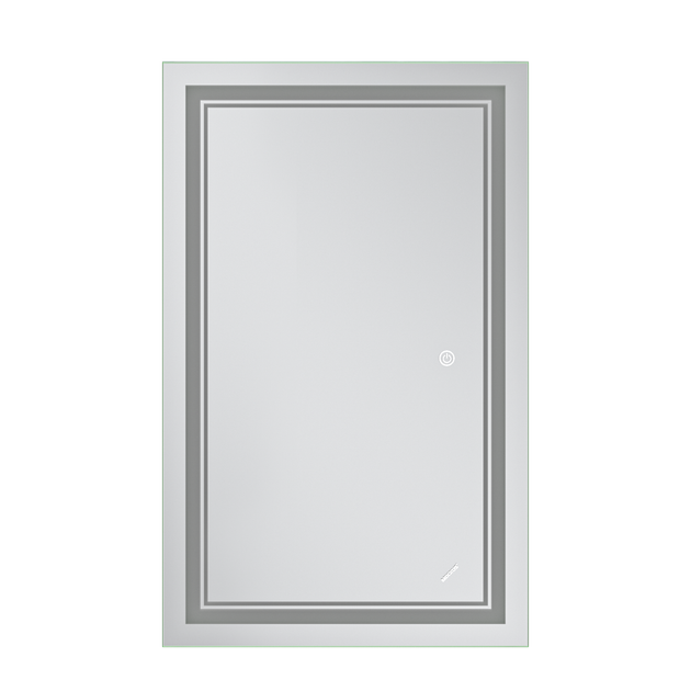 Дзеркало Mixxus Premium QUADRO MR20-50x80-REVERSE (LED Touch, Anti-fog, димер) (MP6620) - зображення 7