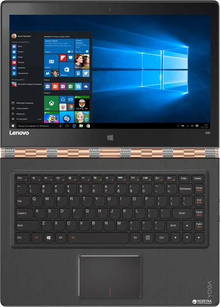 Ноутбук Lenovo Yoga 900-13ISK2 (80UE00CGUA) Gold – фото, отзывы