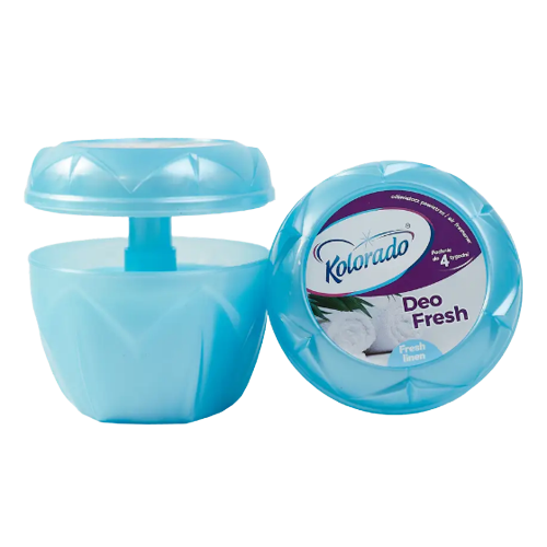 Освіжувач повітря гелевий 150 г Свіжість білизни Deo Fresh KOLORADO - Фото 2 Освіжувач повітря гелевий 150 г Свіжість білизни Deo Fresh KOLORADO - изображение 2