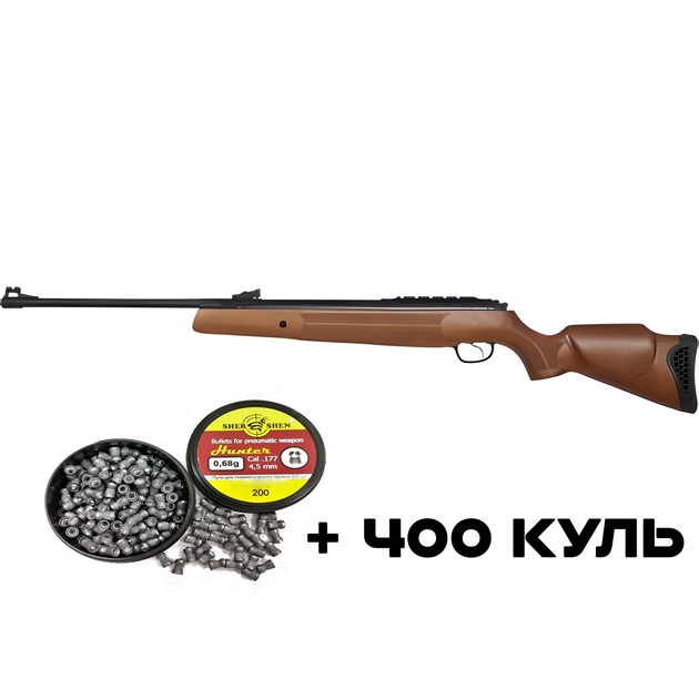 Пневматична гвинтівка Optima 135 Vortex + Кулі - зображення 1