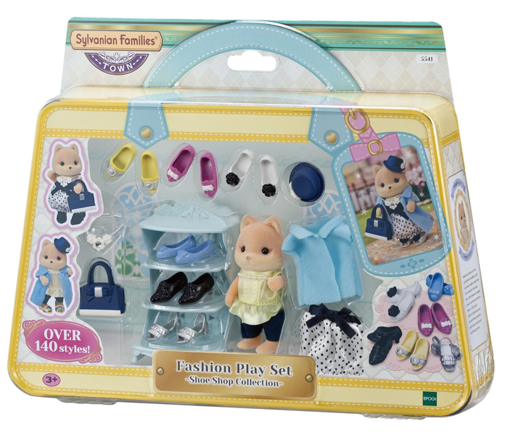 Figurka Sylvanian Families Fashion Play Set Shoe Shop Collection (5054131055410) - obraz 2