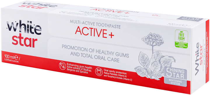 Мультиактивная зубная паста White Star Active+ 100 мл (3800237400324) - изображение 2