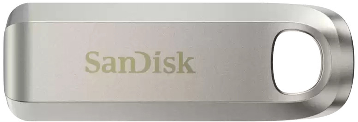 Флеш пам'ять USB SanDisk Ultra Luxe 512GB USB 3.2 Gen 1 Type-C Silver (0619659206925) - зображення 1