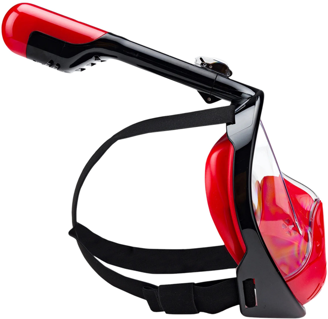 Maska pełnotwarzowa Aquastic SMA-01SC L/XL Red (5904823002485) - obraz 3