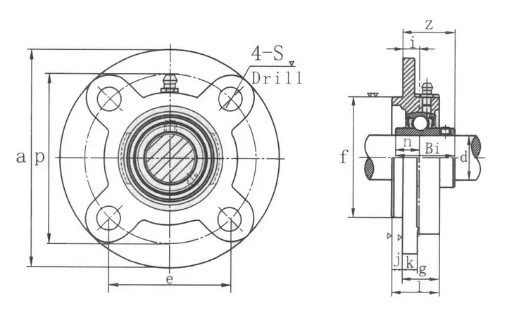 Подшипник в корпусе UCFC 204 (UCFC204) BEL - изображение 2