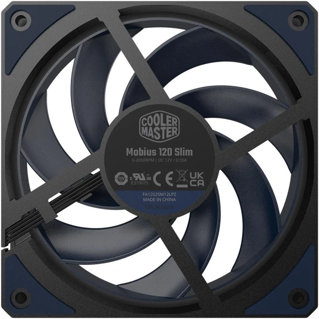 Wentylator Cooler Master Mobius 120 Slim (MFZ-S2NN-25NPK-R1) - obraz 4
