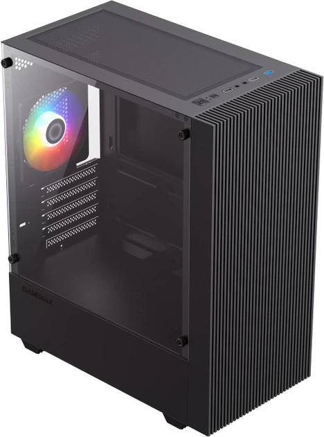 Корпус GameMax Edge з RGB вентилятором - зображення 3