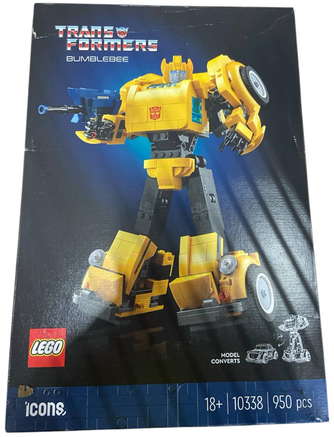 Zestaw klockow LEGO Icons Bumblebee 950 elementow (10338) (955555908622549) - Outlet - obraz 2