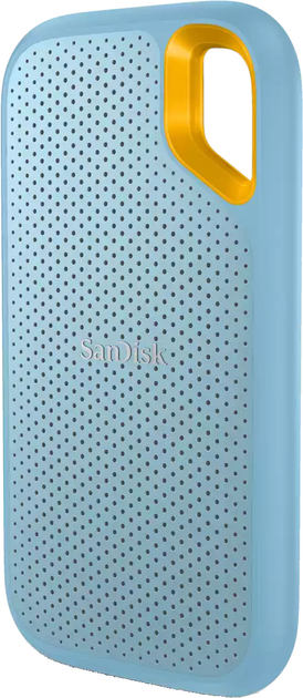 Dysk SSD SanDisk Extreme Portable 4TB 2.5" USB Type-C TLC (SDSSDE61-4T00-G25B) Sky Blue - obraz 3