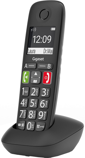 Додаткова слухавка DECT Gigaset E290HX (S30852-H2961-B101) - зображення 3