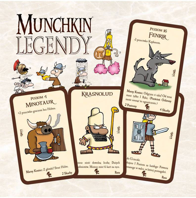 Настільна гра Munchkin Легенди (5901549119541) - зображення 3