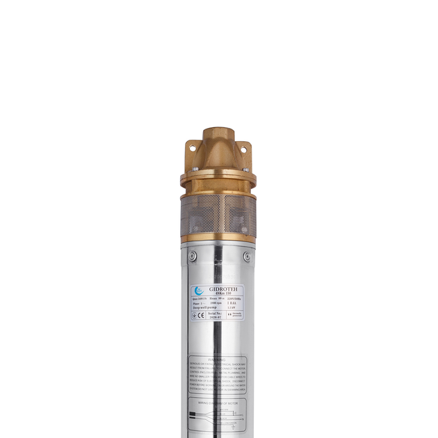 Насос глибинний Gidrotech 4SKM 150 - зображення 3