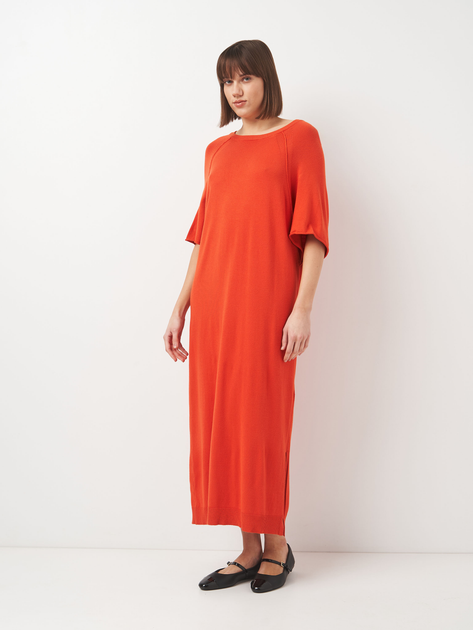 Сукня довга жіноча Massimo Dutti 6640654618p09 XS-S Помаранчева від Rozetka на платформі USKIDKA Акція на Сукня довга жіноча Massimo Dutti 6640654618p09 XS-S Помаранчева від Rozetka