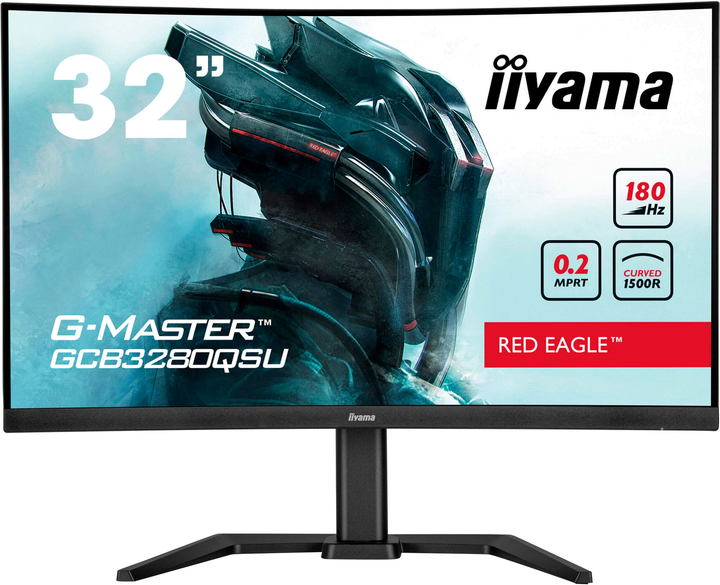 Монітор 31.5" iiyama G-Master Red Eagle GCB3280QSU-B2 - зображення 1