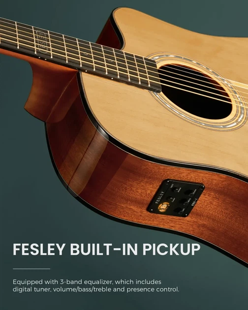 Гітара електро-акустична Fesley FD80 NT - зображення 4