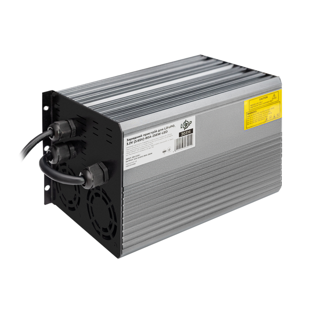 Зарядний пристрій для акумуляторів LiFePO4 3.2V (3.65V)-80A-256W-LED - зображення 2