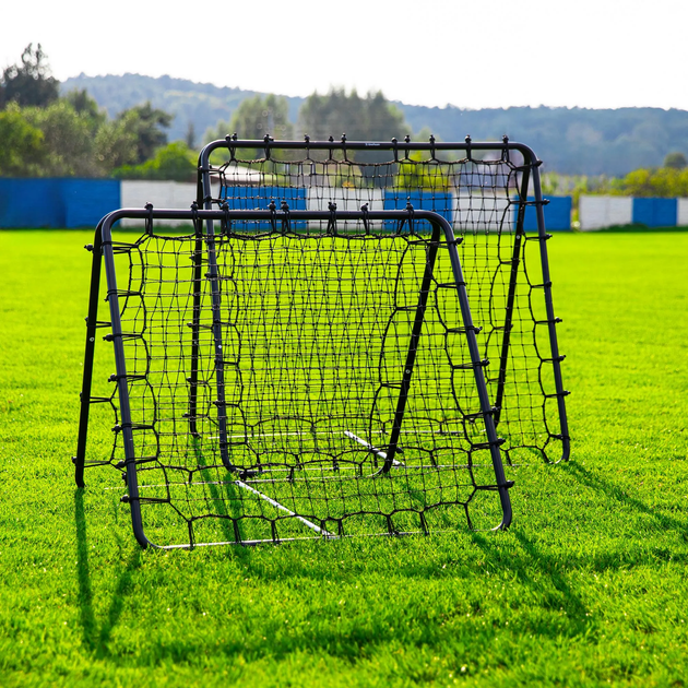 Тренажерна сітка двостороння OneTeam Rebounder SR1212 120 x 120 см (5904823010336) - зображення 4