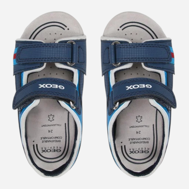 Дитячі сандалії для хлопчика Geox B3559C000CE-C4504 26 Сині (8050036959881) - зображення 5