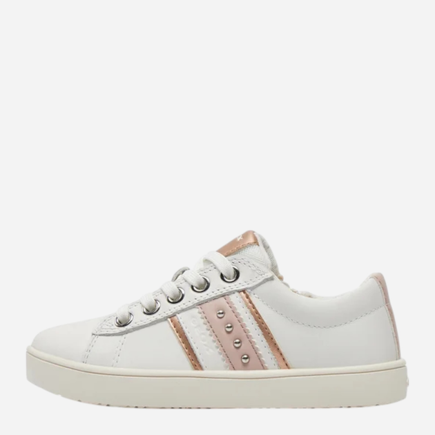 Sneakersy młodzieżowe dziewczęce sznurowane Geox J16EUF00085-C1Z8W 36 Białe (8050036537089) - obraz 3