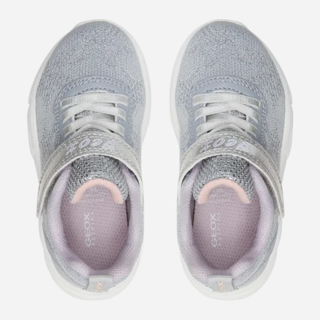 Buty sportowe młodzieżowe dziewczęce Geox J25DLD07QBC-C1316 37 Srebrne (8050036486417) - obraz 5