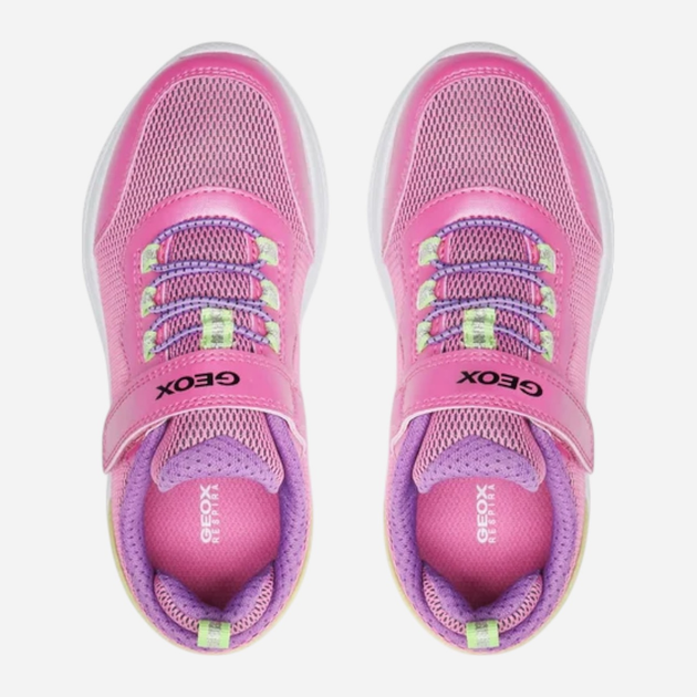 Buty sportowe dziecięce dla dziewczynki Geox J25FWD07TBC-C8221 33 Fuksja (8050036541307) - obraz 5