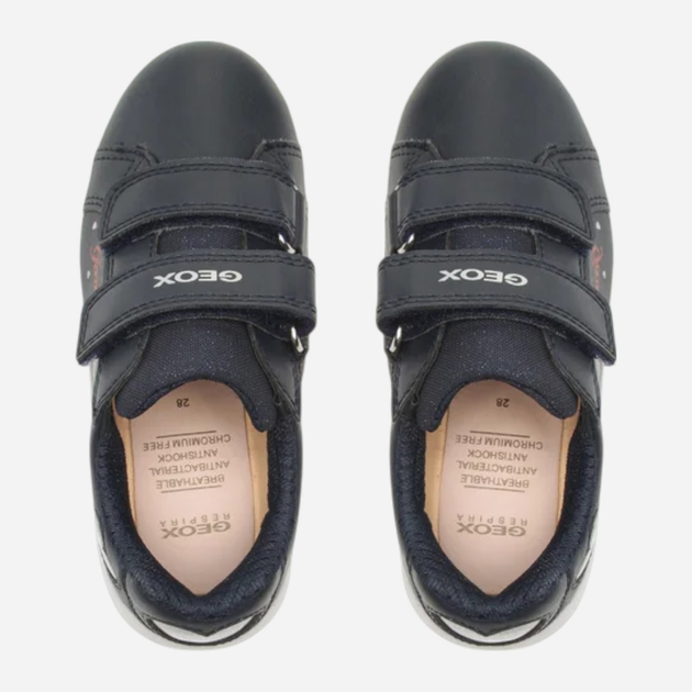 Sneakersy dziecięce dla dziewczynki świecące LED Geox J358WA054AS-C0673 29 Granatowe (8056206090033) - obraz 5