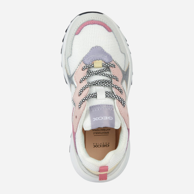 Buty sportowe dziecięce dla dziewczynki Geox J35GTA01122-C1364 32 Białe (8056206207813) - obraz 5