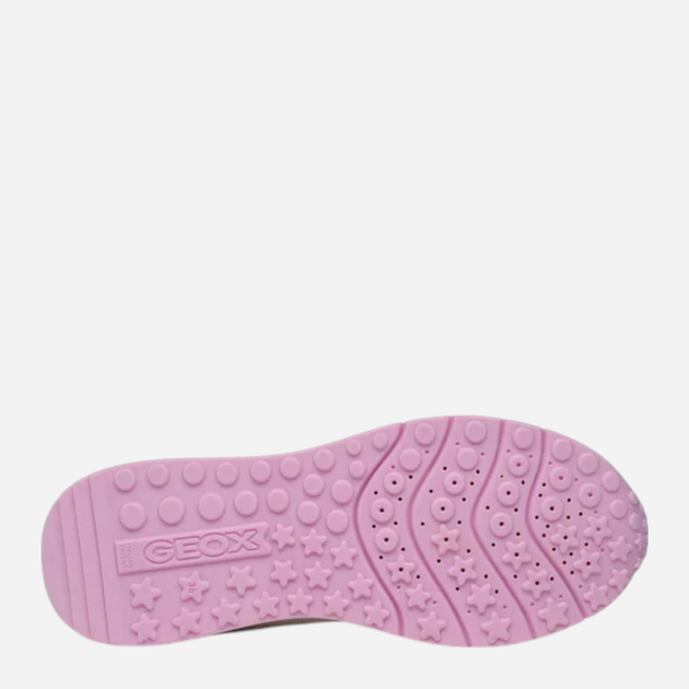 Buty sportowe dziecięce dla dziewczynki na rzepy Geox J35GZA08514-C0674 29 Biały/Różowy (8056206078864) - obraz 6