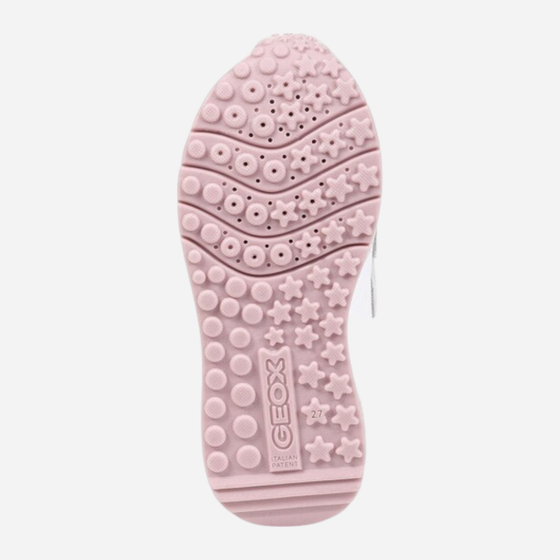 Buty sportowe młodzieżowe dziewczęce na rzepy Geox J35GZD022FU-C0680 35 Białe (8056206079564) - obraz 6