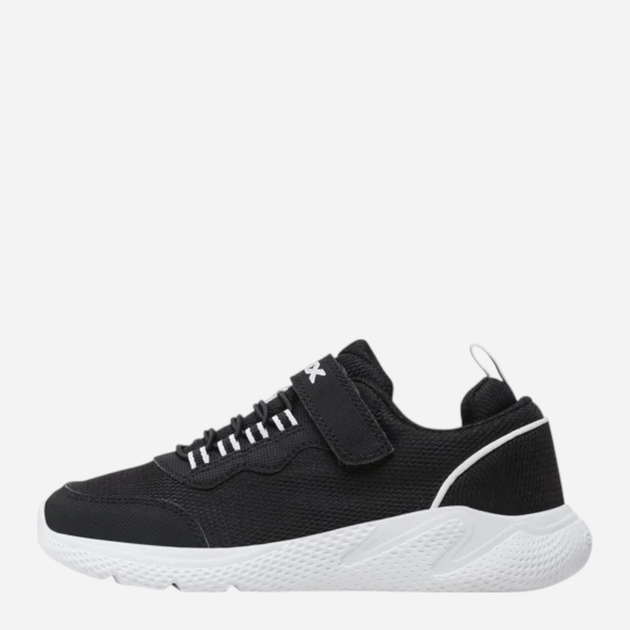 Buty sportowe chłopięce z białą podeszwą Geox J25GBE07TCE-C0127 33 Czarne (8056206062450) - obraz 3