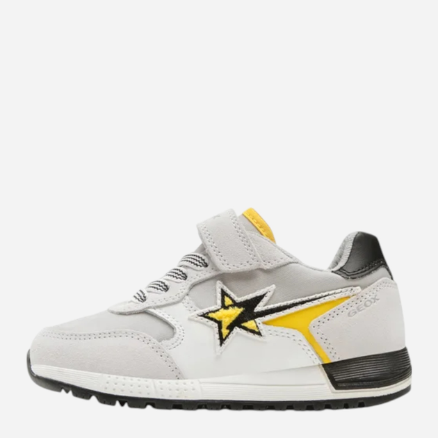 Buty sportowe młodzieżowe chłopięce na rzepy Geox J269EB0FU22-C0592 37 Białe (8056206066755) - obraz 3