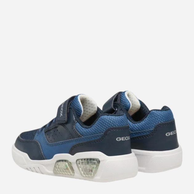 Sneakersy chłopięce świecące LED Geox J35GVB0BU11-C0700 30 Granatowe (8056206077621) - obraz 5