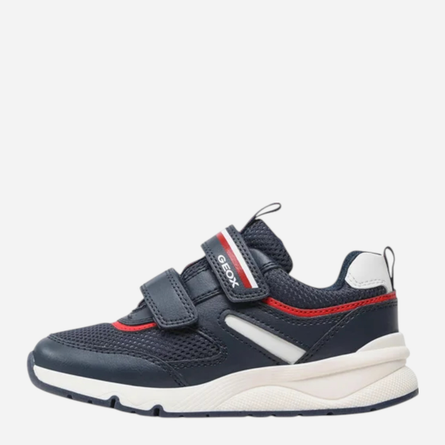 Buty sportowe chłopięce na rzepy Geox J35H0B01454-C0735 26 Granatowe (8056206082885) - obraz 3
