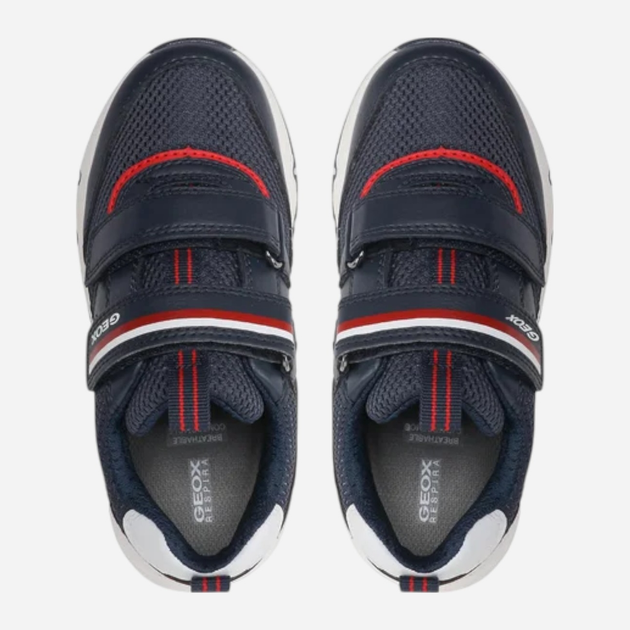 Buty sportowe młodzieżowe chłopięce na rzepy Geox J35H0B01454-C0735 35 Granatowe (8056206082977) - obraz 5