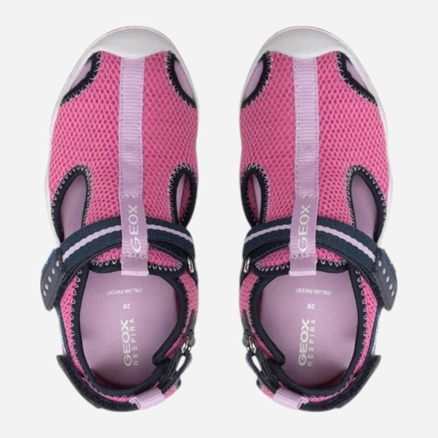 Sandały dziecięce dla dziewczynki Geox J1508A01454-C8NF4 33 Fuksja (8050036536631) - obraz 5